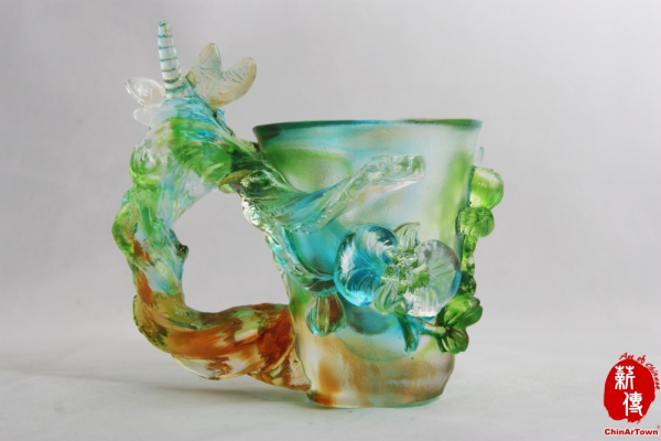 蘭花蜻蜓杯