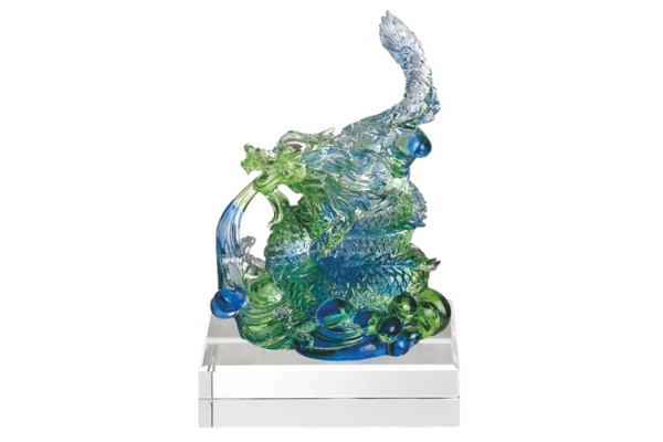 【限量】祥龍瑞氣（含水晶底座）