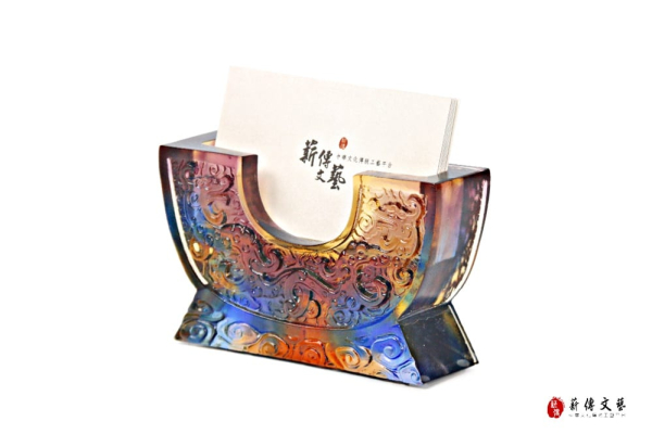 狀元龍名片座