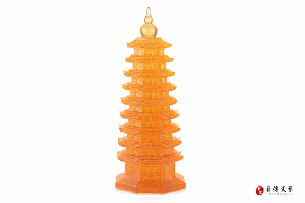 文昌塔(琥珀色/大)