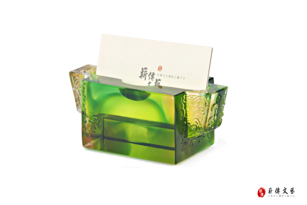 平安無事（飾）名片座