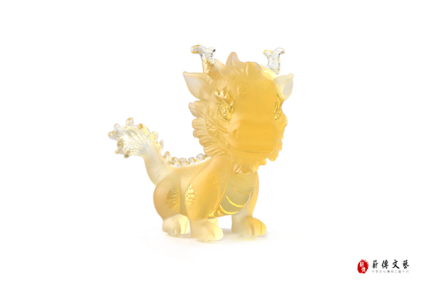 招財龍(金色)