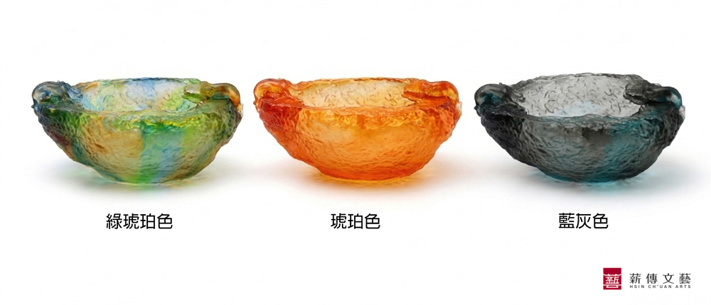 招財貔貅聚寶盆(藍灰色/大) 4 (琉璃開幕送禮推薦)招財貔貅聚寶盆