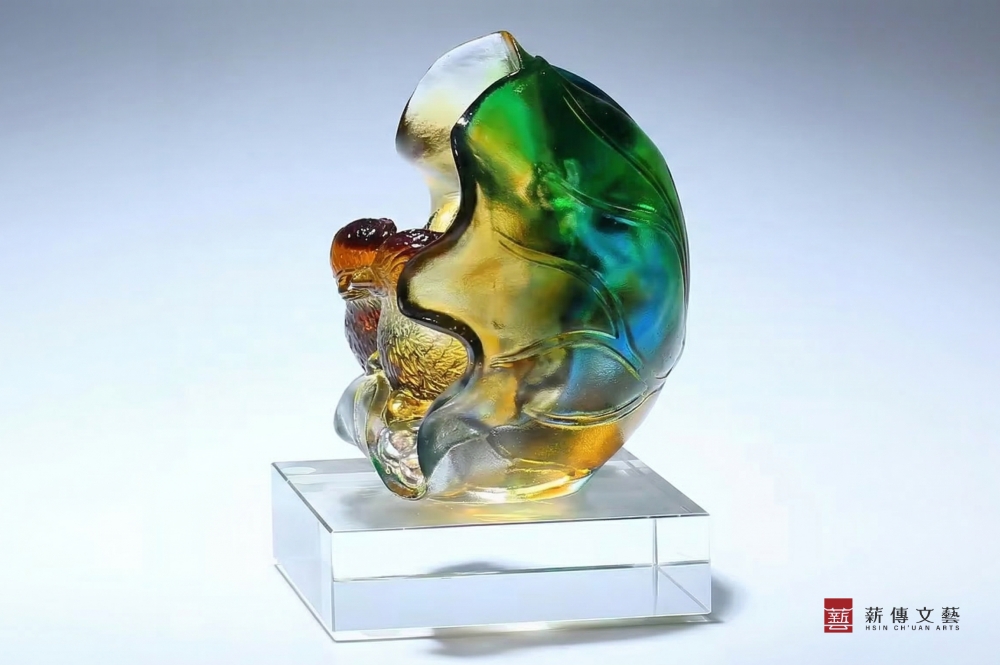 和和美美(含底座) 6 (琉璃結婚禮物推薦)和和美美